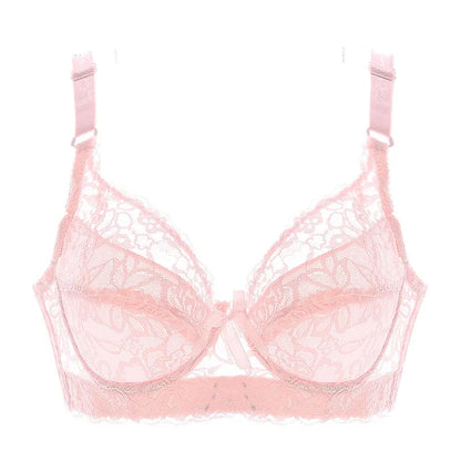 Sujetador pequeño de copa completa y fino, talla grande, sin aros