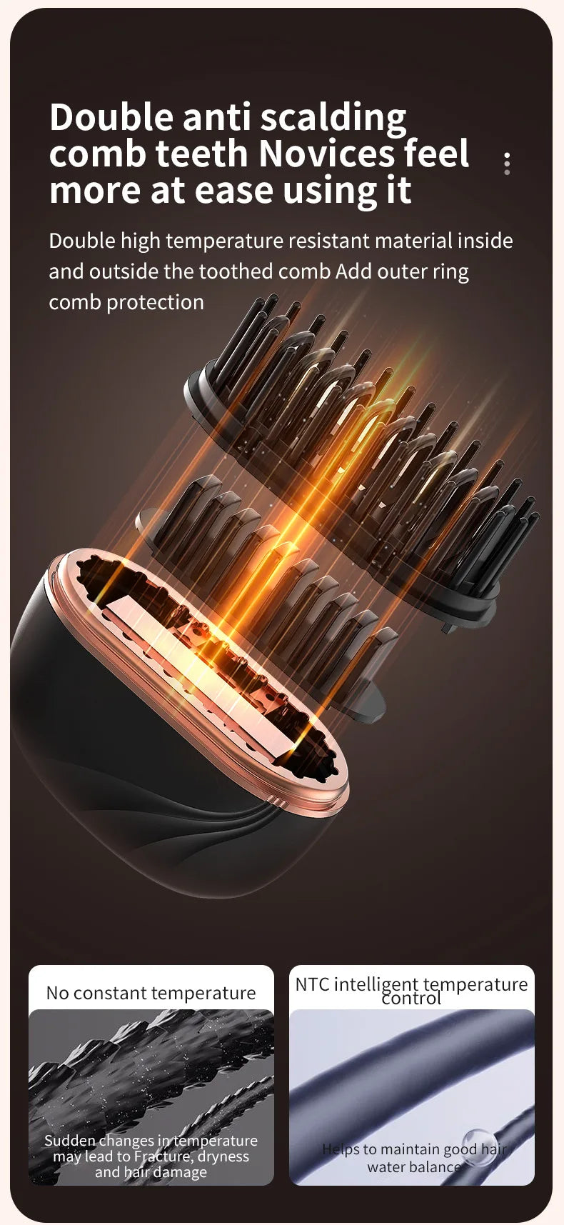 Neuer Mini-Haarglätter, wiederaufladbar, tragbar, mit Verbrühungsschutz, kabellos, USB-Ladefunktion