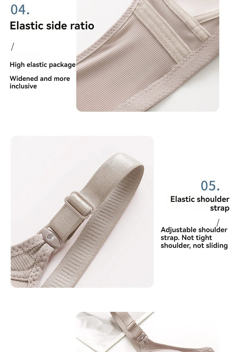 Sujetador push up sexy con hebilla delantera ajustable para MUJER