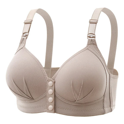 Sujetador push up sexy con hebilla delantera ajustable para MUJER