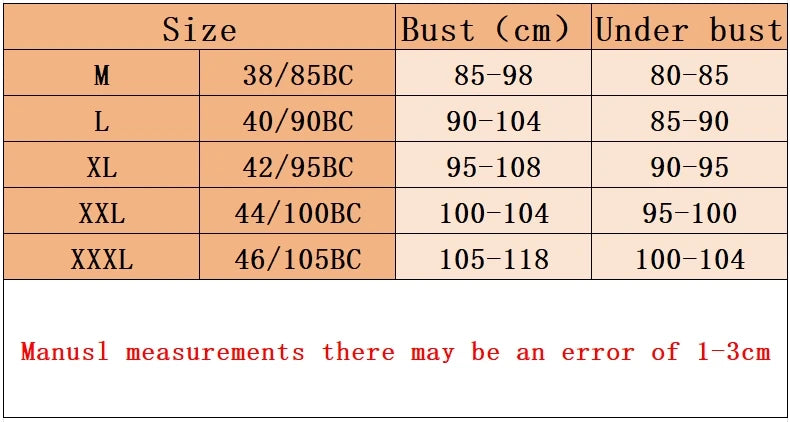 Sujetador push up sexy con hebilla delantera ajustable para MUJER