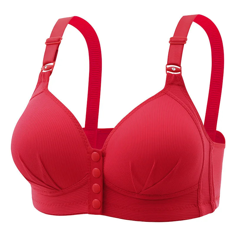 Sujetador push up sexy con hebilla delantera ajustable para MUJER