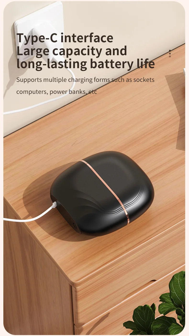 Neuer Mini-Haarglätter, wiederaufladbar, tragbar, mit Verbrühungsschutz, kabellos, USB-Ladefunktion