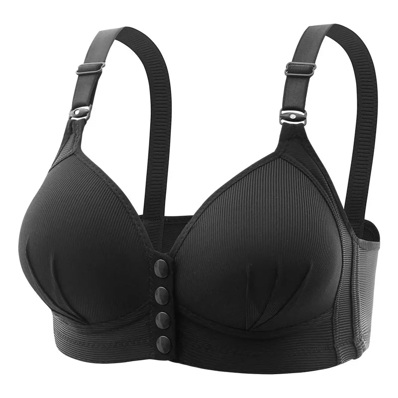 Sujetador push up sexy con hebilla delantera ajustable para MUJER