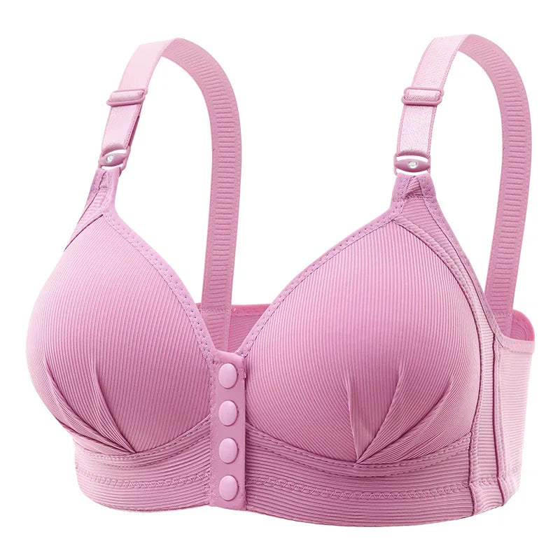 Sujetador push up sexy con hebilla delantera ajustable para MUJER