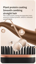 Neuer Mini-Haarglätter, wiederaufladbar, tragbar, mit Verbrühungsschutz, kabellos, USB-Ladefunktion