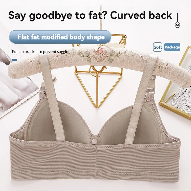 Sujetador push up sexy con hebilla delantera ajustable para MUJER