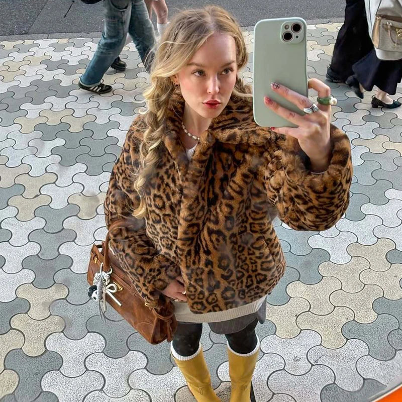 Plüschiger Kunstpelzmantel, flauschige Damenjacke, Herbst/Winter 2026, Neuheiten im Bereich Oberbekleidung 